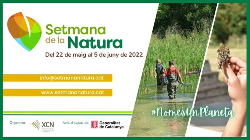 Organitza una activitat per la Setmana de la Natura 2022!